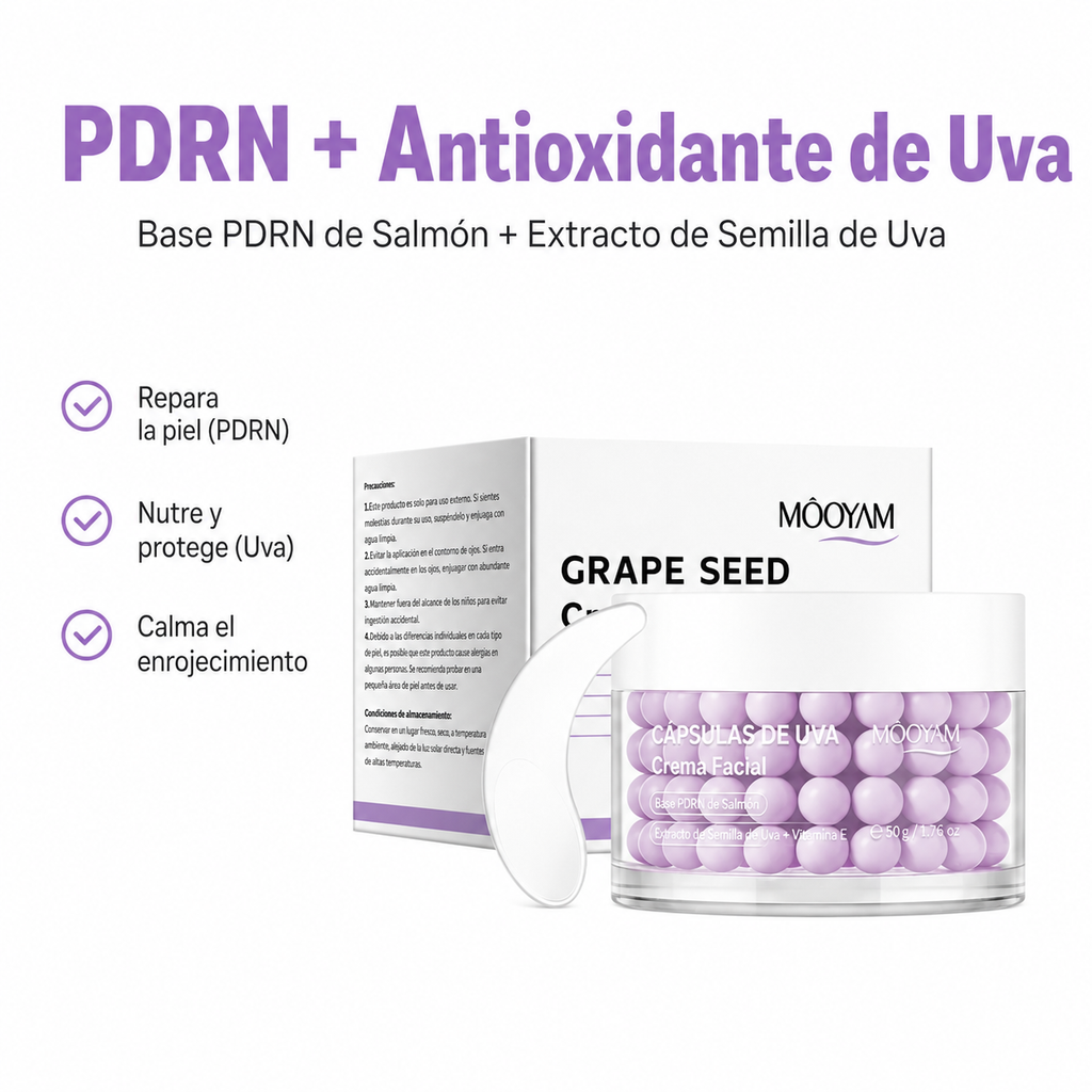 PDRN Capsule Cream Uva - Antioxidante